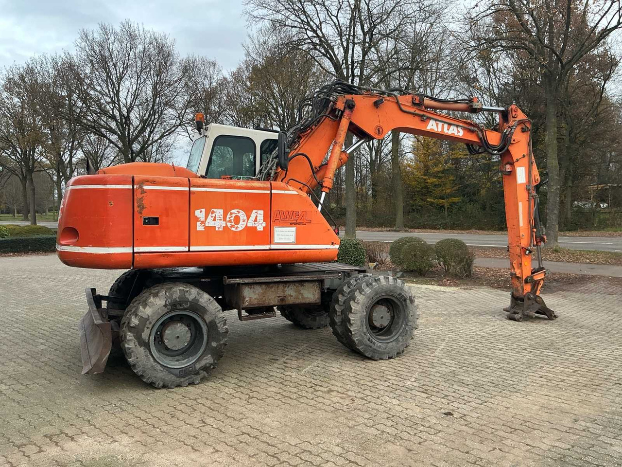 2000 ATLAS 1404 WHEELED EXCAVATOR - Τροχοφόρος εκσκαφέας: φωτογραφία 5 2000 ATLAS 1404 WHEELED EXCAVATOR - Τροχοφόρος εκσκαφέας: φωτογραφία 5