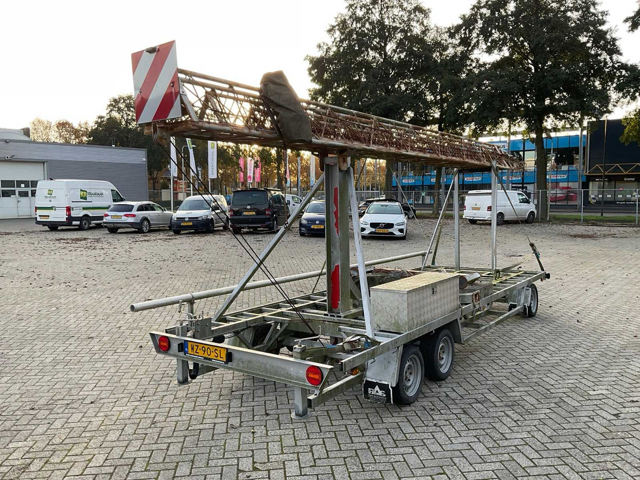 2001 ANSSEMS DS-3 TRAILER WITH EXTENDABLE (TRANSMITTER) MAST - Τρέιλερ: φωτογραφία 5 2001 ANSSEMS DS-3 TRAILER WITH EXTENDABLE (TRANSMITTER) MAST - Τρέιλερ: φωτογραφία 5