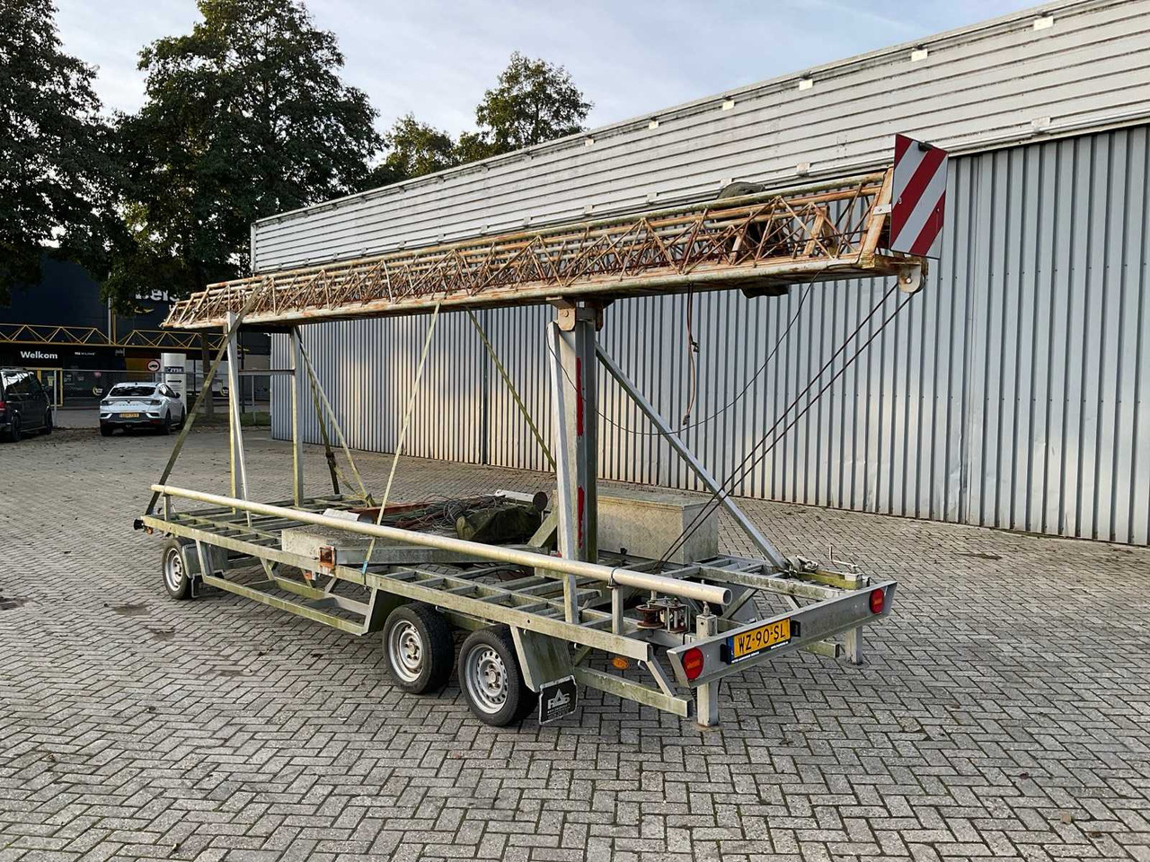 2001 ANSSEMS DS-3 TRAILER WITH EXTENDABLE (TRANSMITTER) MAST - Τρέιλερ: φωτογραφία 3 2001 ANSSEMS DS-3 TRAILER WITH EXTENDABLE (TRANSMITTER) MAST - Τρέιλερ: φωτογραφία 3