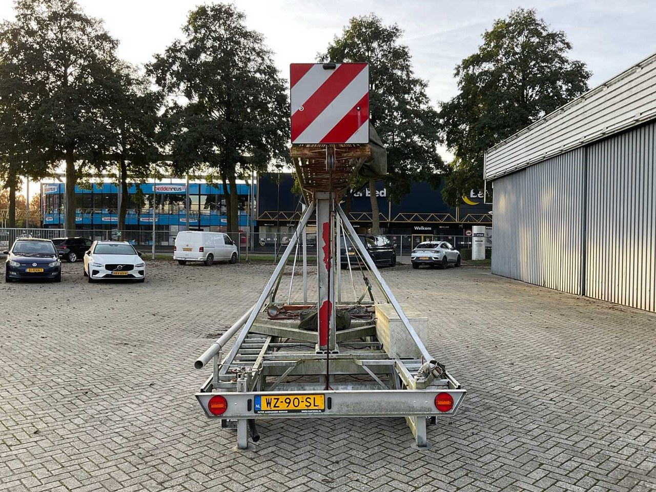 2001 ANSSEMS DS-3 TRAILER WITH EXTENDABLE (TRANSMITTER) MAST - Τρέιλερ: φωτογραφία 4 2001 ANSSEMS DS-3 TRAILER WITH EXTENDABLE (TRANSMITTER) MAST - Τρέιλερ: φωτογραφία 4