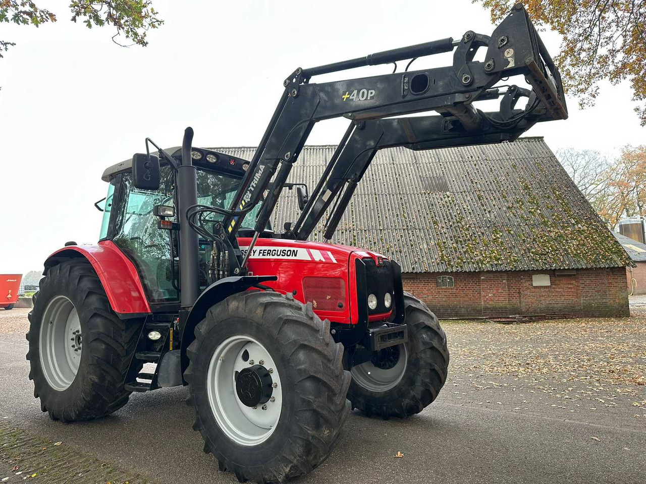 2006 MASSEY FERGUSON 6480 DYNA 6 FOUR WHEEL DRIVE FARM TRACTOR - Τρακτέρ: φωτογραφία 2 2006 MASSEY FERGUSON 6480 DYNA 6 FOUR WHEEL DRIVE FARM TRACTOR - Τρακτέρ: φωτογραφία 2