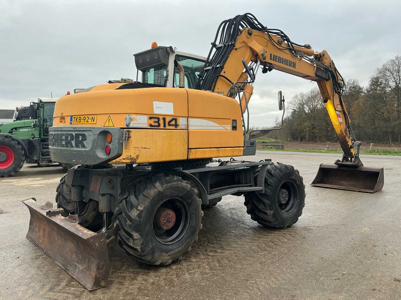 2007 LIEBHERR A314 LITRONIC WHEELED EXCAVATOR - Τροχοφόρος εκσκαφέας: φωτογραφία 5 2007 LIEBHERR A314 LITRONIC WHEELED EXCAVATOR - Τροχοφόρος εκσκαφέας: φωτογραφία 5