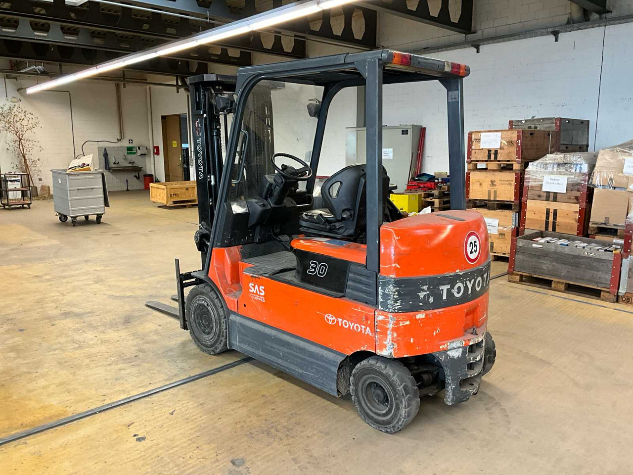 2008 TOYOTA 7FBMF30 ELECTRICAL FORKLIFT - Περονοφόρο όχημα: φωτογραφία 5 2008 TOYOTA 7FBMF30 ELECTRICAL FORKLIFT - Περονοφόρο όχημα: φωτογραφία 5