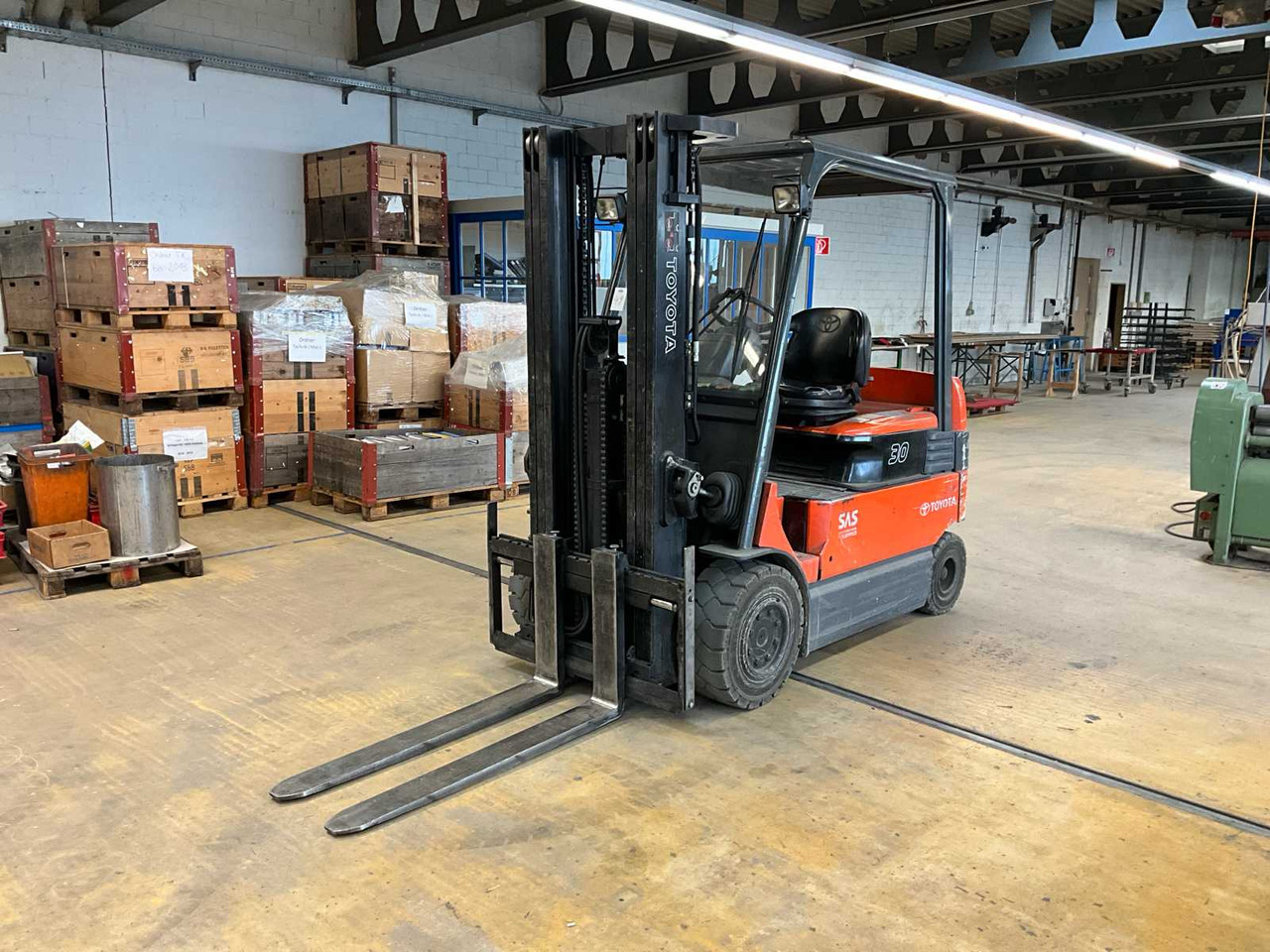 2008 TOYOTA 7FBMF30 ELECTRICAL FORKLIFT - Περονοφόρο όχημα: φωτογραφία 2 2008 TOYOTA 7FBMF30 ELECTRICAL FORKLIFT - Περονοφόρο όχημα: φωτογραφία 2
