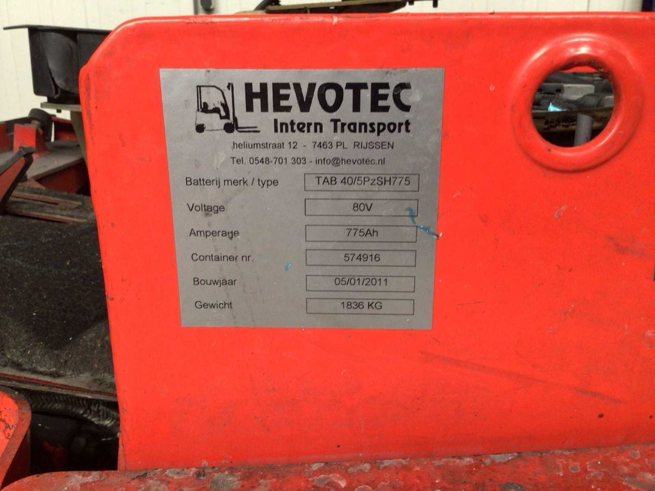 Περονοφόρο όχημα 2011 LINDE E30-03/600 FORKLIFT: φωτογραφία 18