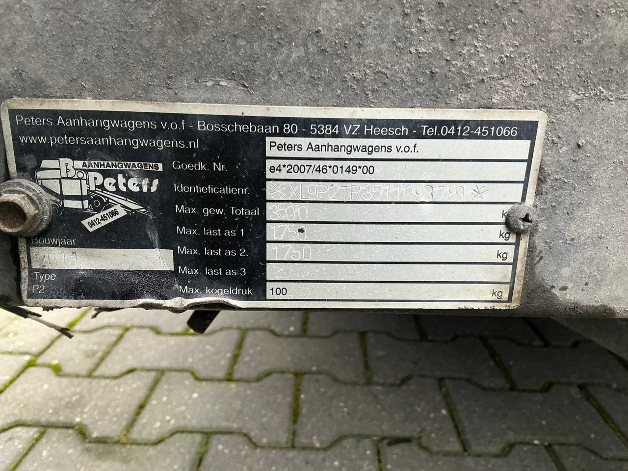 2011 PETERS P2 TRAILER MACHINE TRANSPORTER - Τρέιλερ: φωτογραφία 4 2011 PETERS P2 TRAILER MACHINE TRANSPORTER - Τρέιλερ: φωτογραφία 4