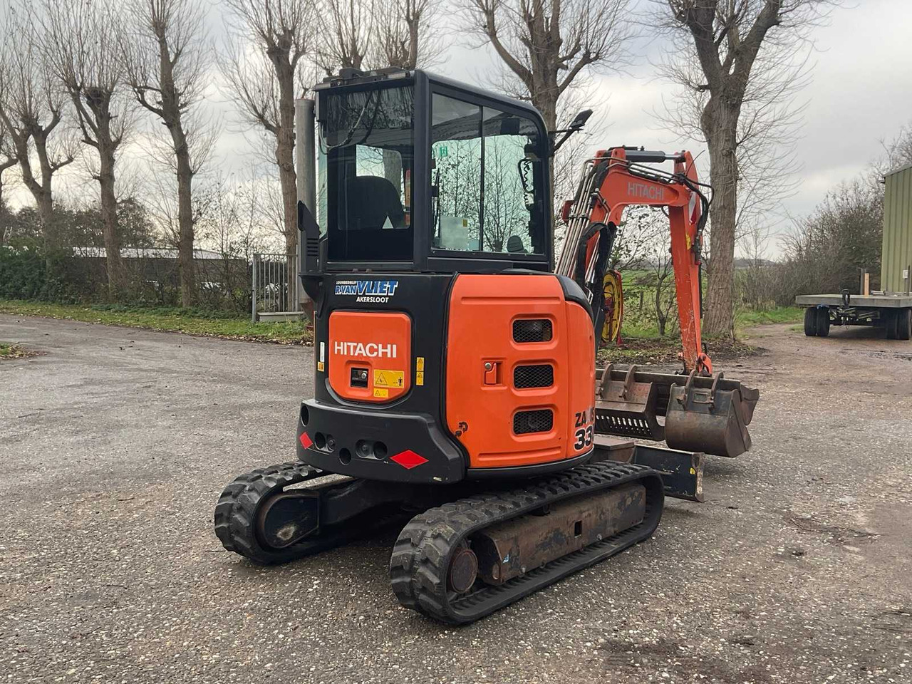 2014 HITACHI ZX 33U-5 MINI EXCAVATOR - Μίνι εκσκαφέας: φωτογραφία 4 2014 HITACHI ZX 33U-5 MINI EXCAVATOR - Μίνι εκσκαφέας: φωτογραφία 4