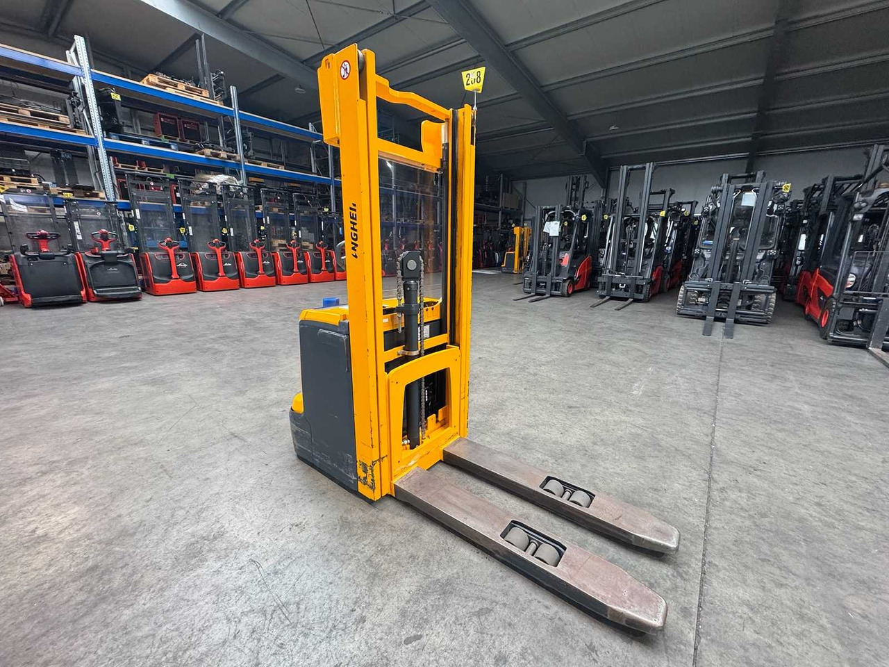 2015 JUNGHEINRICH EJC220 2,000KG STACKER PALLET TRUCK ANT FREE LIFT - Περονοφόρο όχημα: φωτογραφία 2 2015 JUNGHEINRICH EJC220 2,000KG STACKER PALLET TRUCK ANT FREE LIFT - Περονοφόρο όχημα: φωτογραφία 2