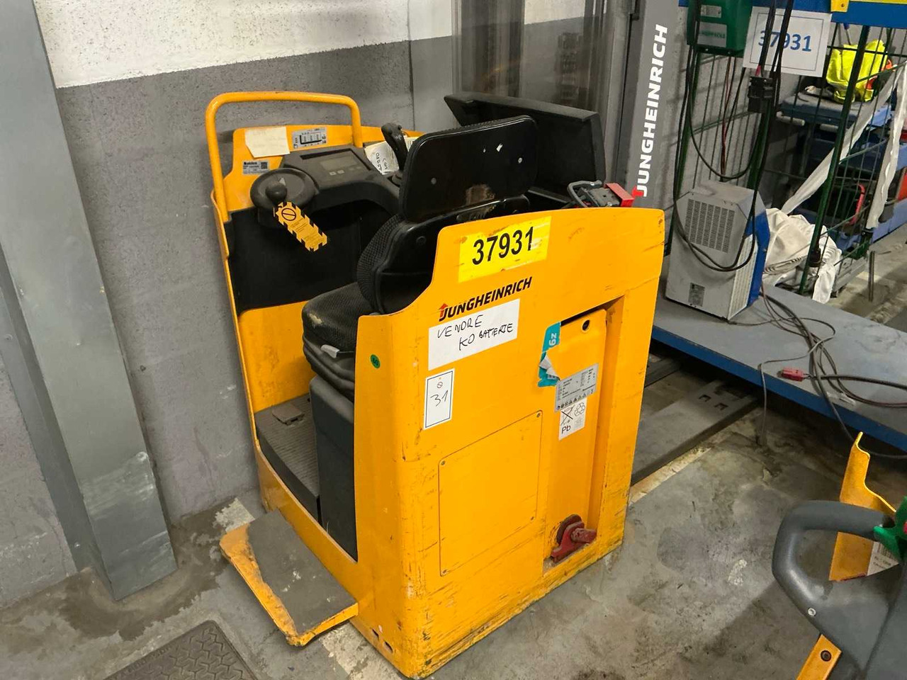 2016 JUNGHEINRICH ESC 316Z FORKLIFT - Περονοφόρο όχημα: φωτογραφία 3 2016 JUNGHEINRICH ESC 316Z FORKLIFT - Περονοφόρο όχημα: φωτογραφία 3