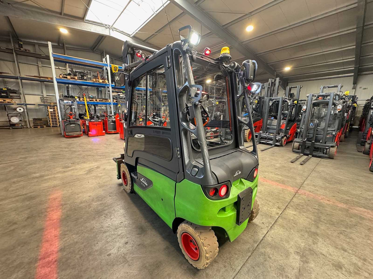 Περονοφόρο όχημα 2017 SERVICE + UVV 07/2026 LINDE E25L 2.500KG EVO 3.+4.: φωτογραφία 8