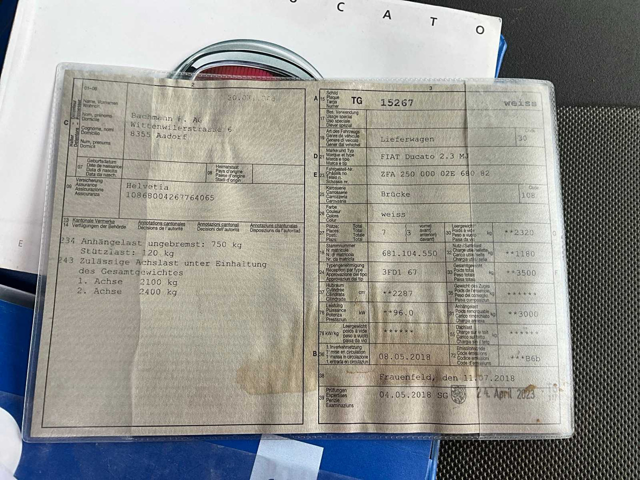 Ελαφρύ επαγγελματικό 2018 FIAT 2.3 MJ DUCATO VANS: φωτογραφία 19 Ελαφρύ επαγγελματικό 2018 FIAT 2.3 MJ DUCATO VANS: φωτογραφία 19