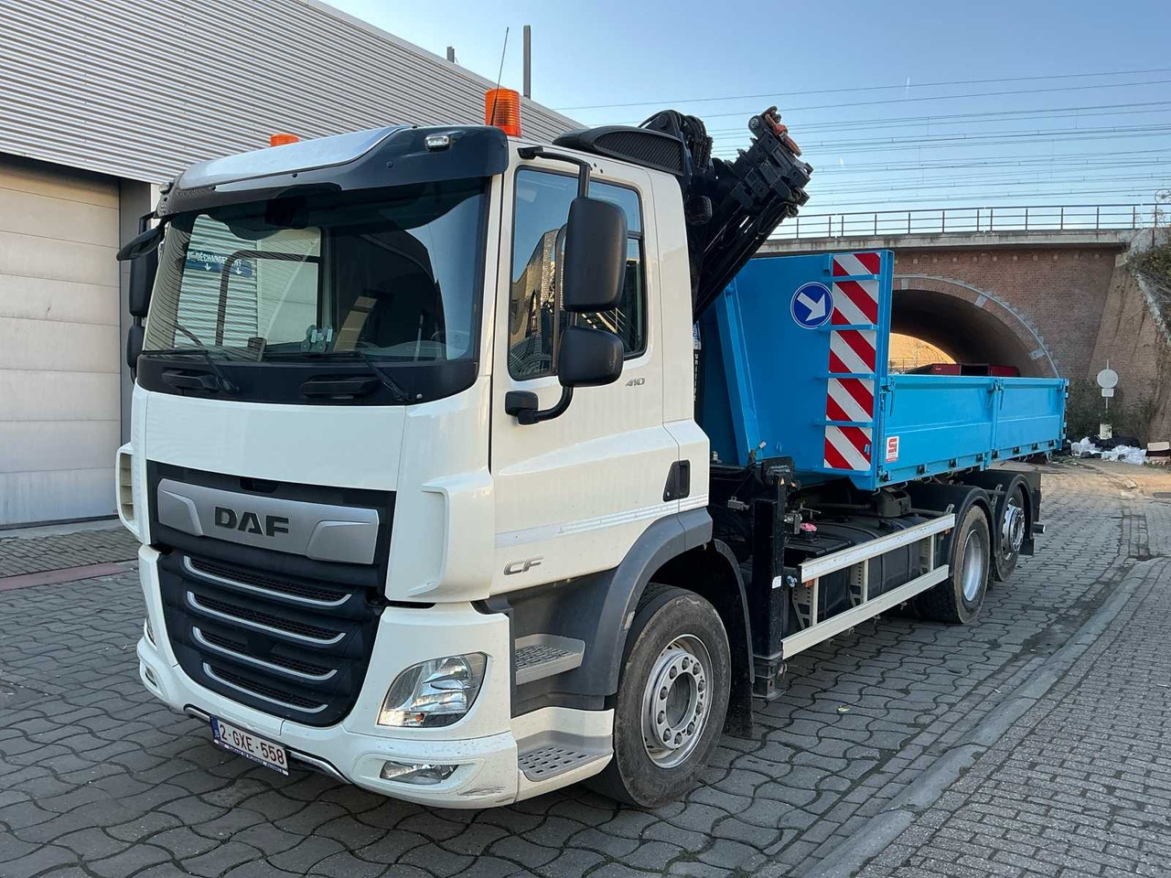 2020 DAF CF 410 FAN TRUCK + HOOK LIFT + LOADING CRANE + CONTAINER - Φορτηγό: φωτογραφία 1 2020 DAF CF 410 FAN TRUCK + HOOK LIFT + LOADING CRANE + CONTAINER - Φορτηγό: φωτογραφία 1