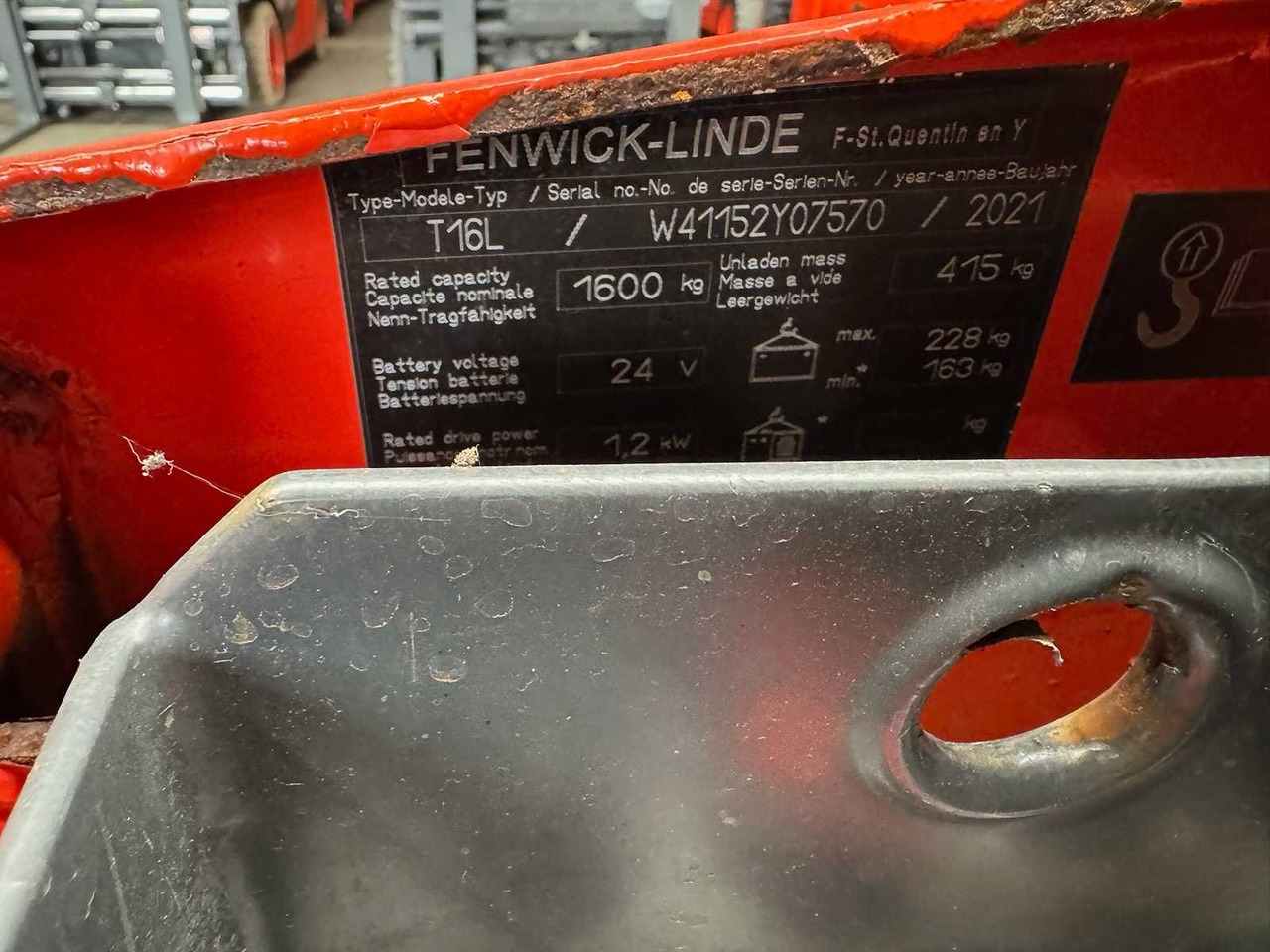 Περονοφόρο όχημα 2021 LINDE T16L PALLET TRUCK ANT STACKER INITIAL STROKE 1,675 HOURS: φωτογραφία 14 Περονοφόρο όχημα 2021 LINDE T16L PALLET TRUCK ANT STACKER INITIAL STROKE 1,675 HOURS: φωτογραφία 14