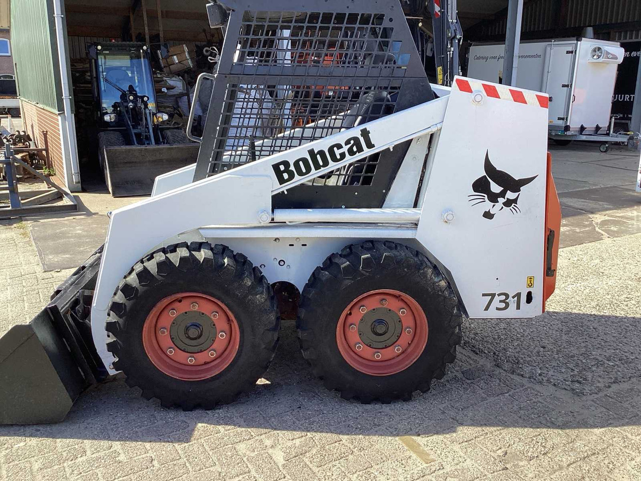 Bobcat 731 - Φορτωτής πλάγιας ολίσθησης: φωτογραφία 5 Bobcat 731 - Φορτωτής πλάγιας ολίσθησης: φωτογραφία 5