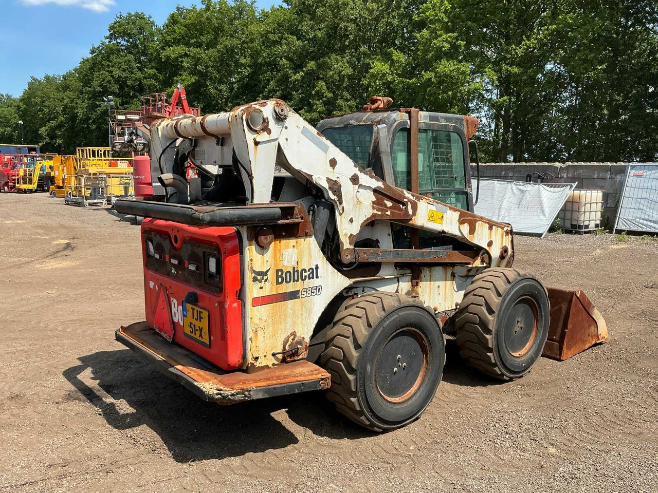Bobcat S850 - Φορτωτής πλάγιας ολίσθησης: φωτογραφία 4 Bobcat S850 - Φορτωτής πλάγιας ολίσθησης: φωτογραφία 4