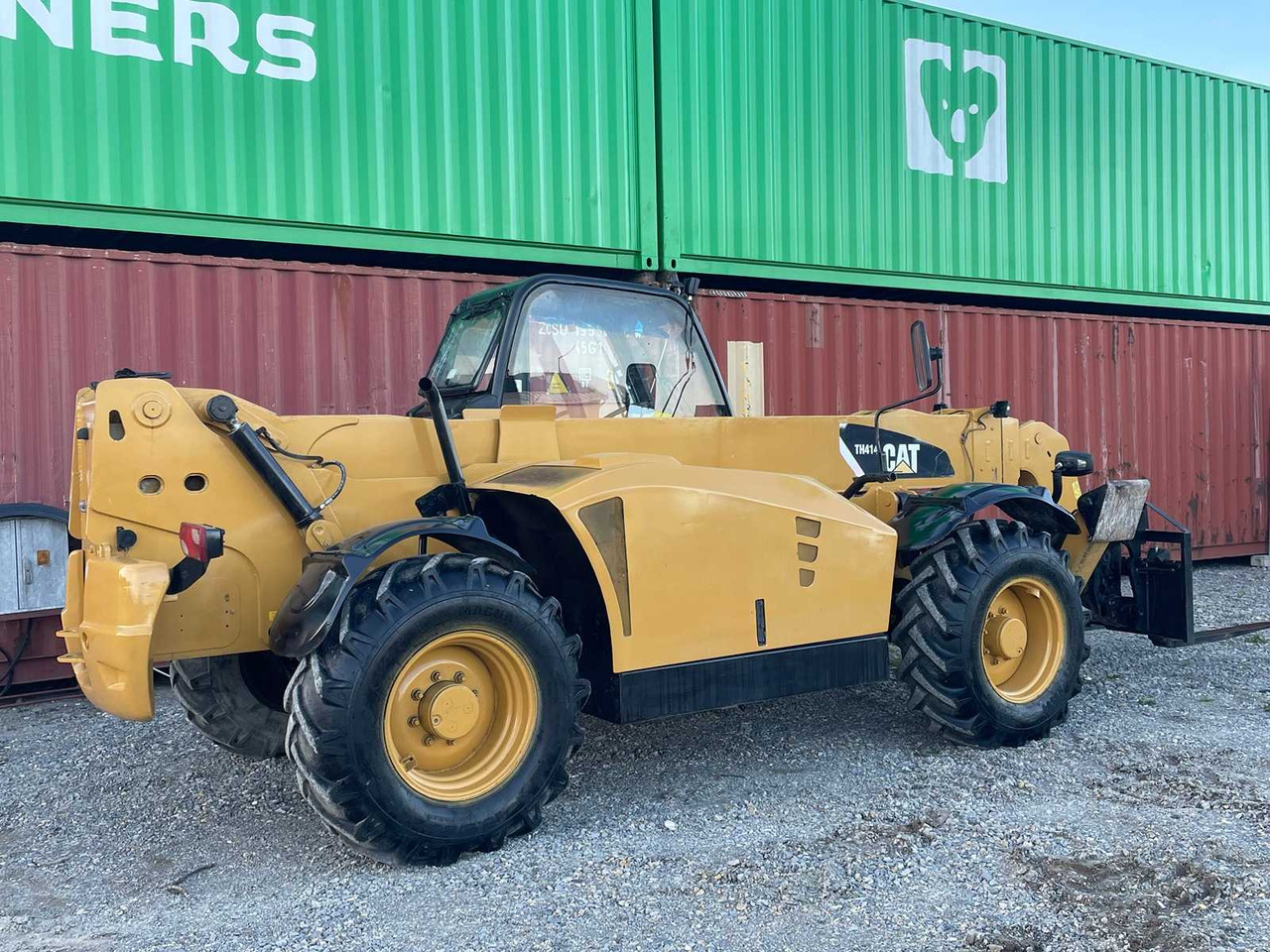Ελαστιχοφόρος φορτωτής Caterpillar TH414: φωτογραφία 15