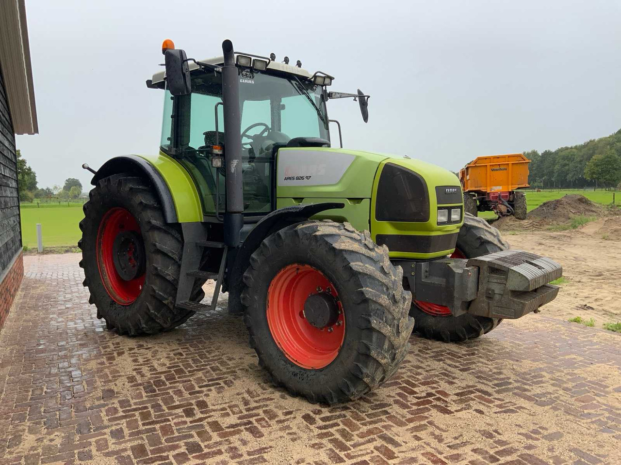 Claas Ares 826 RZ - Τρακτέρ: φωτογραφία 3 Claas Ares 826 RZ - Τρακτέρ: φωτογραφία 3