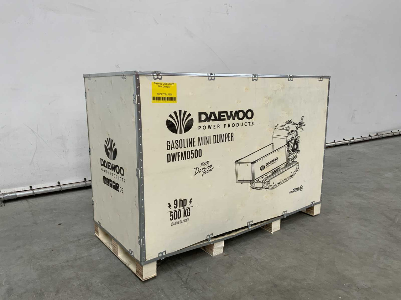 Μίνι ανατρεπόμενο DAEWOO - 2025 - DWFMD500 - HYDRAULIC DUMPER PETROL: φωτογραφία 14 Μίνι ανατρεπόμενο DAEWOO - 2025 - DWFMD500 - HYDRAULIC DUMPER PETROL: φωτογραφία 14