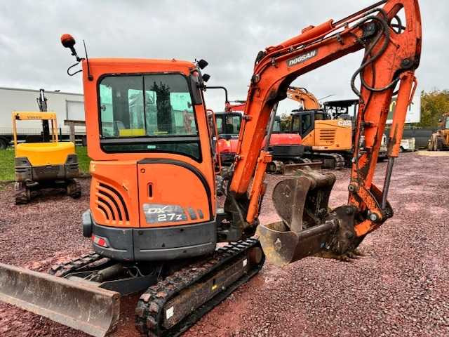 DOOSAN DX 27Z MINI CRAWLER EXCAVATOR 2.7 TON - Μίνι εκσκαφέας: φωτογραφία 1 DOOSAN DX 27Z MINI CRAWLER EXCAVATOR 2.7 TON - Μίνι εκσκαφέας: φωτογραφία 1