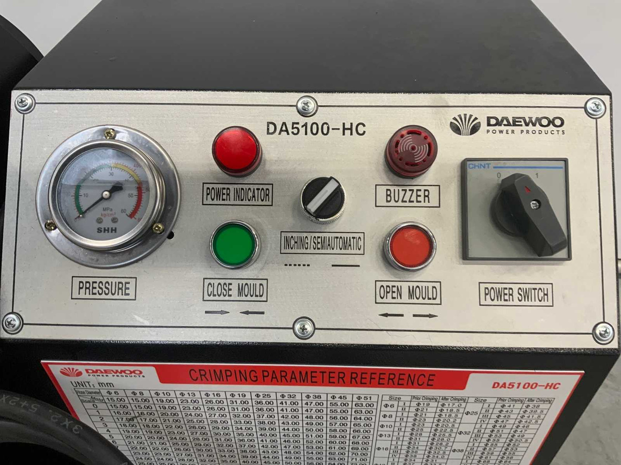 Σύστημα άρδευσης Daewoo DA5100-HC: φωτογραφία 9