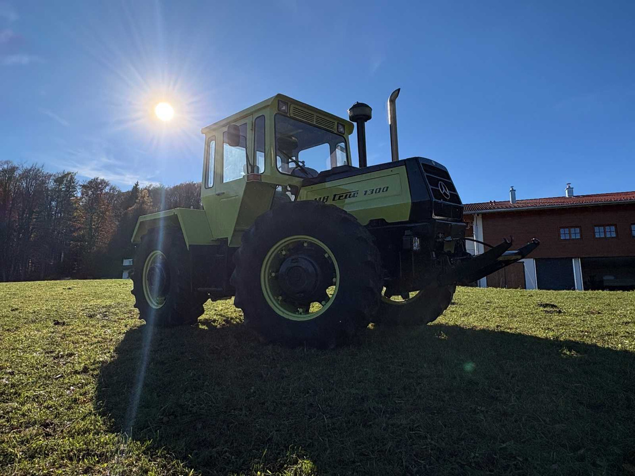 Daimler-Benz MB-Trac 1300 - Τρακτέρ: φωτογραφία 3 Daimler-Benz MB-Trac 1300 - Τρακτέρ: φωτογραφία 3