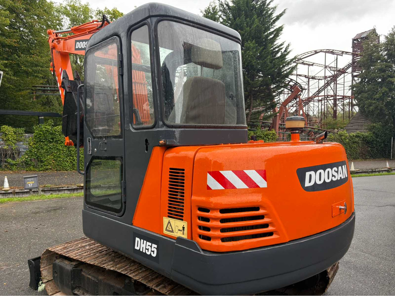Doosan DH55-V - Ερπυστριοφόρος εκσκαφέας: φωτογραφία 5 Doosan DH55-V - Ερπυστριοφόρος εκσκαφέας: φωτογραφία 5