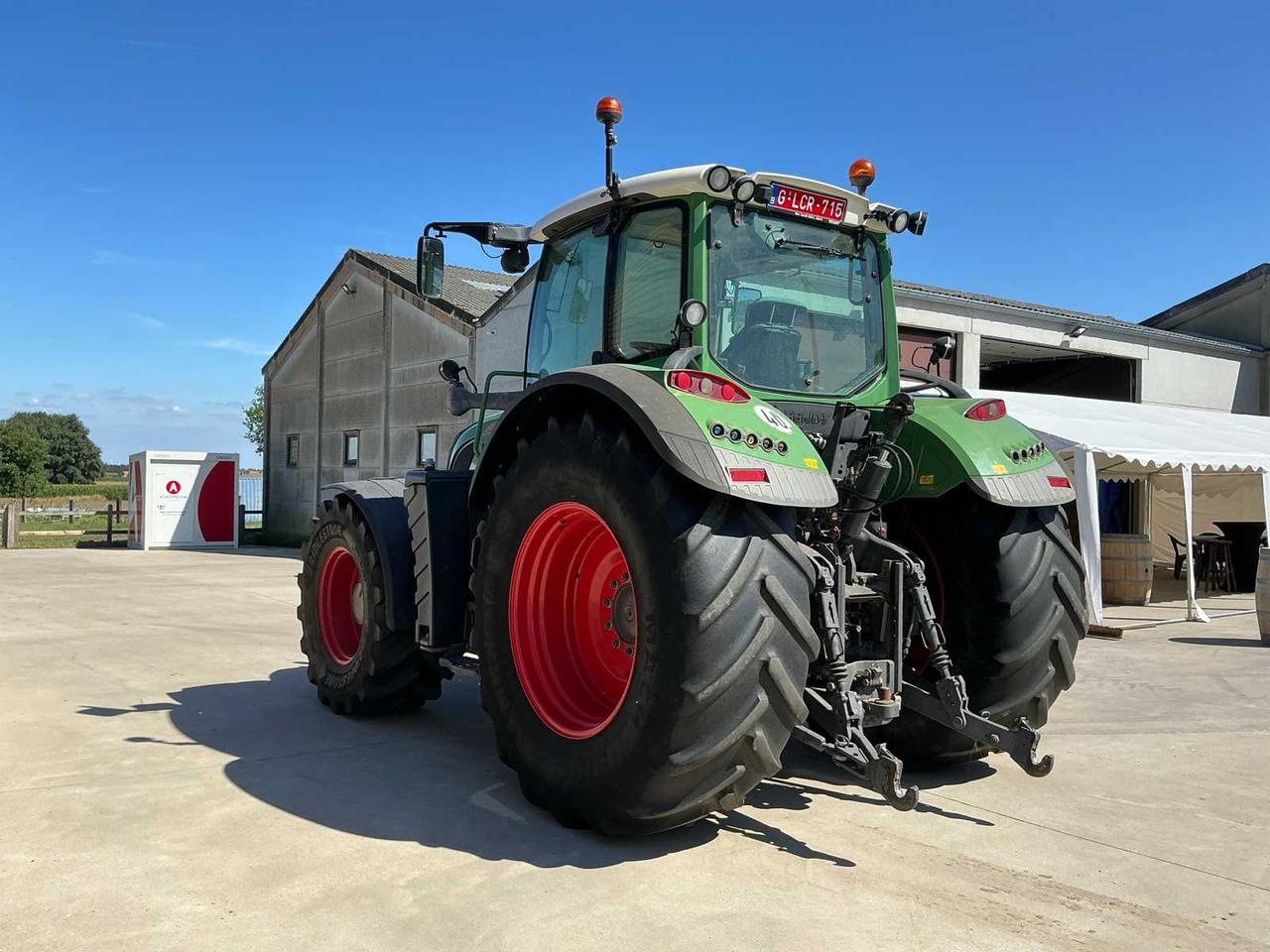 Fendt 720 Vario Profi Plus - Τρακτέρ: φωτογραφία 3 Fendt 720 Vario Profi Plus - Τρακτέρ: φωτογραφία 3