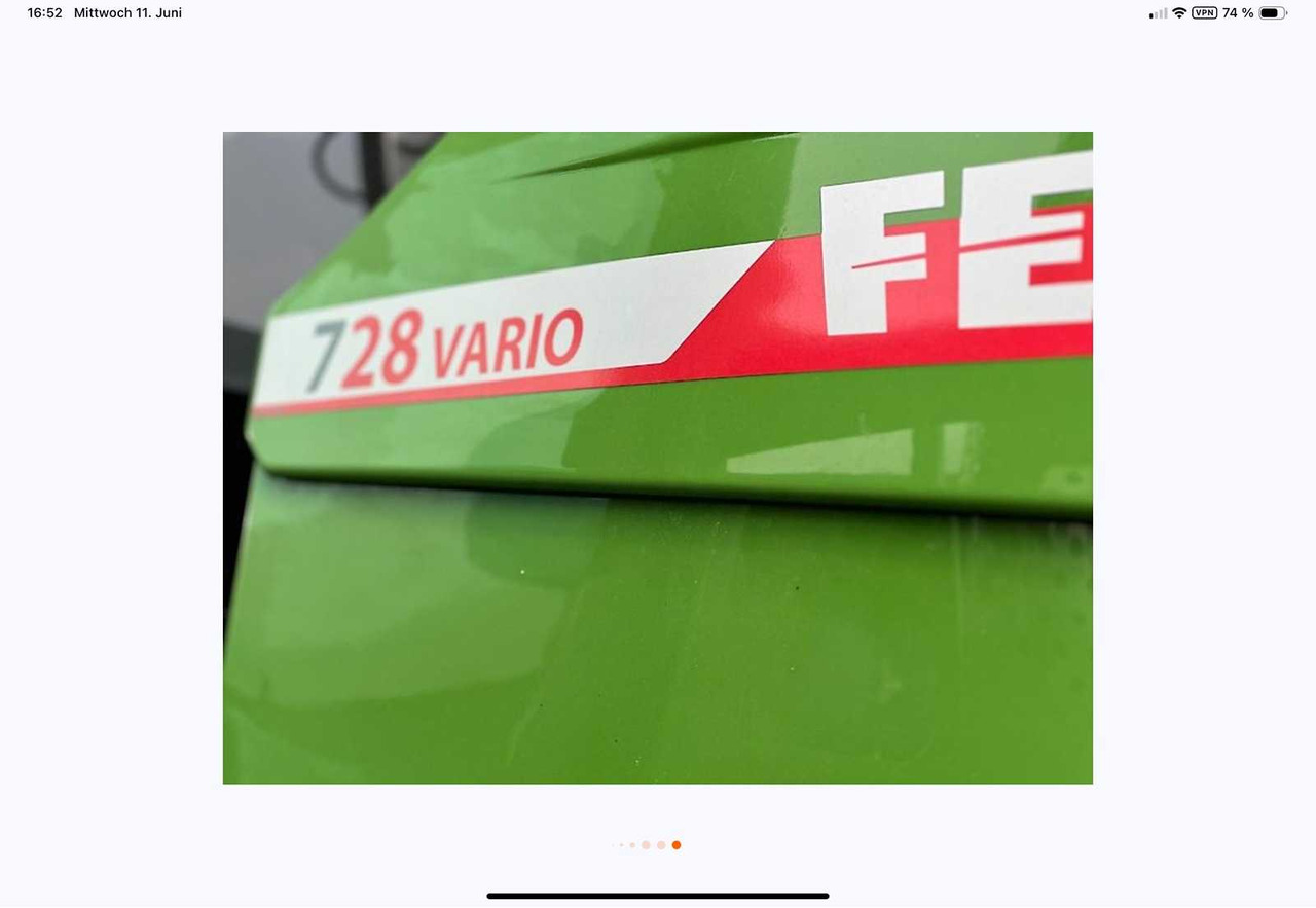 Fendt 728 Vario Gen7 Profi+ Setting2 - Τρακτέρ: φωτογραφία 5 Fendt 728 Vario Gen7 Profi+ Setting2 - Τρακτέρ: φωτογραφία 5
