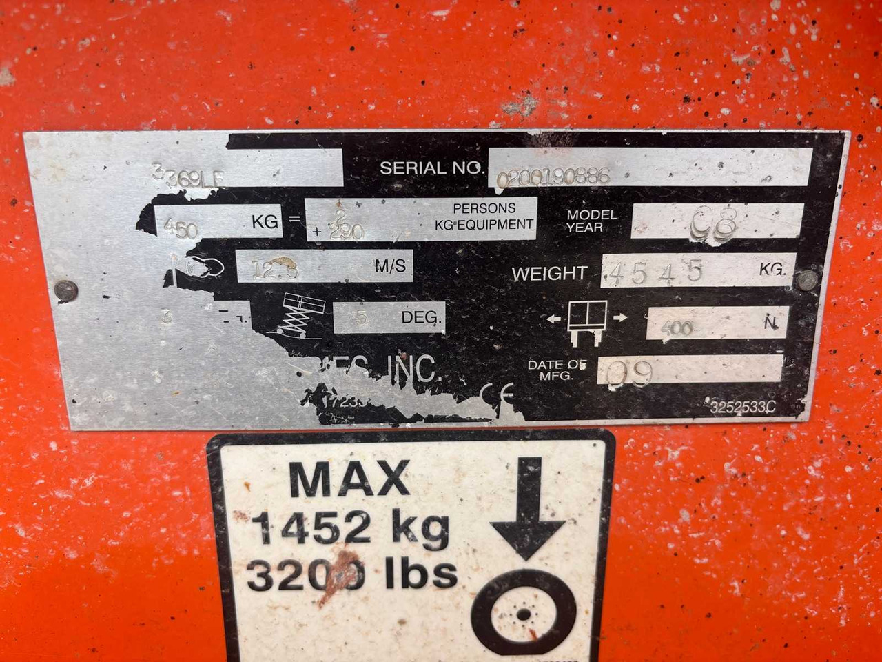 JLG JLG - 3369LE - AERIAL PLATFORM - Πλατφόρμα εναέρια: φωτογραφία 5 JLG JLG - 3369LE - AERIAL PLATFORM - Πλατφόρμα εναέρια: φωτογραφία 5