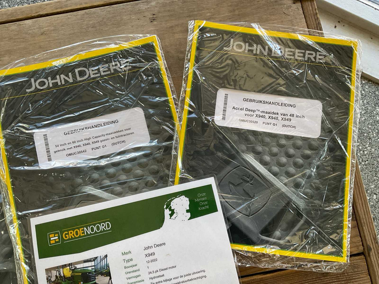 Χλοοκοπτικό John Deere X949 4x4 Wheel Steer: φωτογραφία 23
