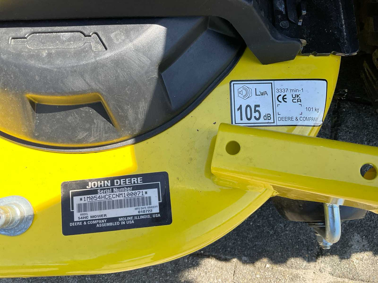 Χλοοκοπτικό John Deere X949 4x4 Wheel Steer: φωτογραφία 6