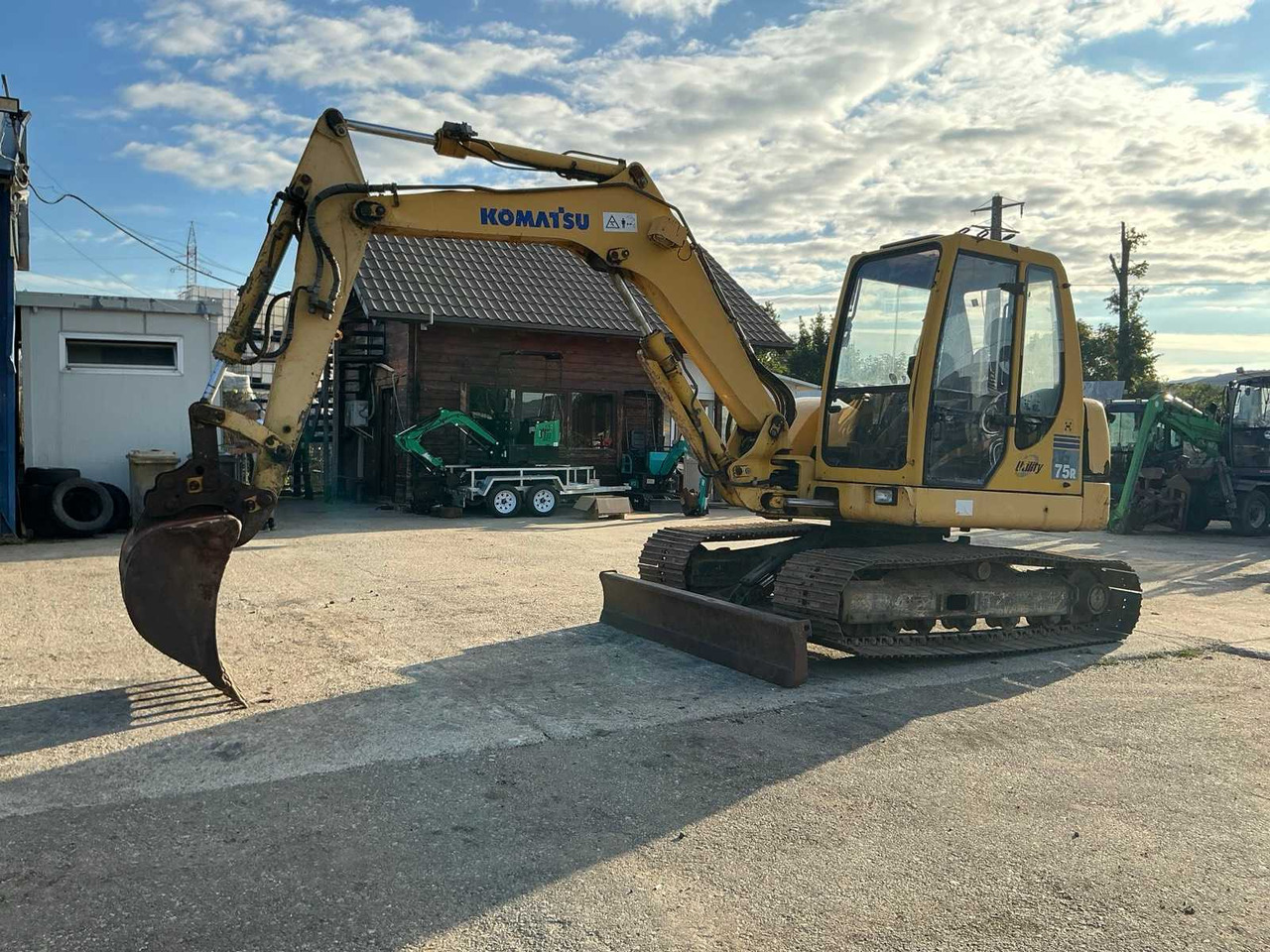Komatsu PC 75R - Ερπυστριοφόρος εκσκαφέας: φωτογραφία 3 Komatsu PC 75R - Ερπυστριοφόρος εκσκαφέας: φωτογραφία 3
