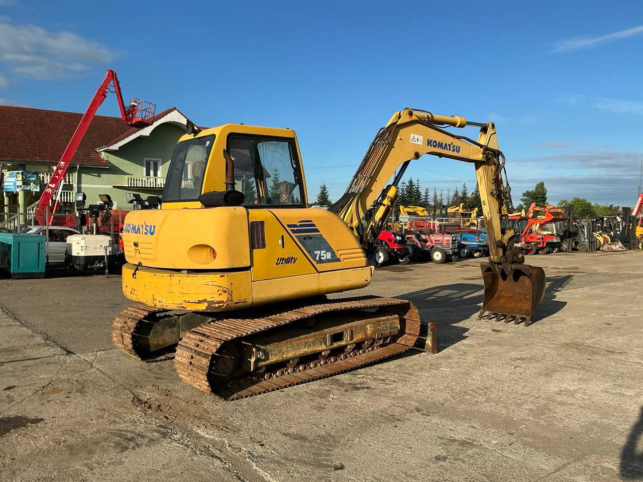 Komatsu PC 75R - Ερπυστριοφόρος εκσκαφέας: φωτογραφία 2 Komatsu PC 75R - Ερπυστριοφόρος εκσκαφέας: φωτογραφία 2