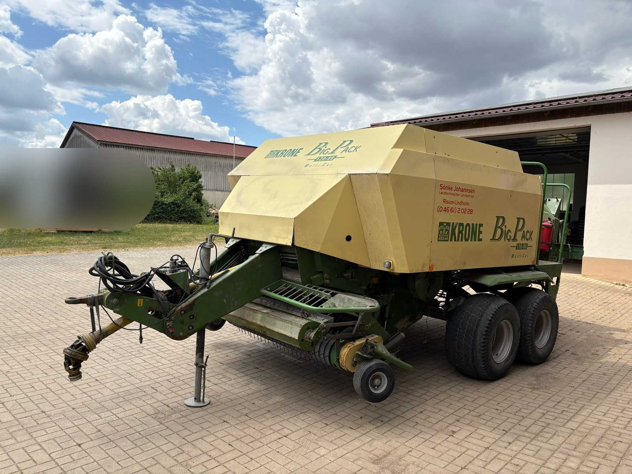 Krone Big Pack 120-80 Multi-Cut - Χορτοδετική μηχανή τετράγωνες μπάλες: φωτογραφία 1 Krone Big Pack 120-80 Multi-Cut - Χορτοδετική μηχανή τετράγωνες μπάλες: φωτογραφία 1
