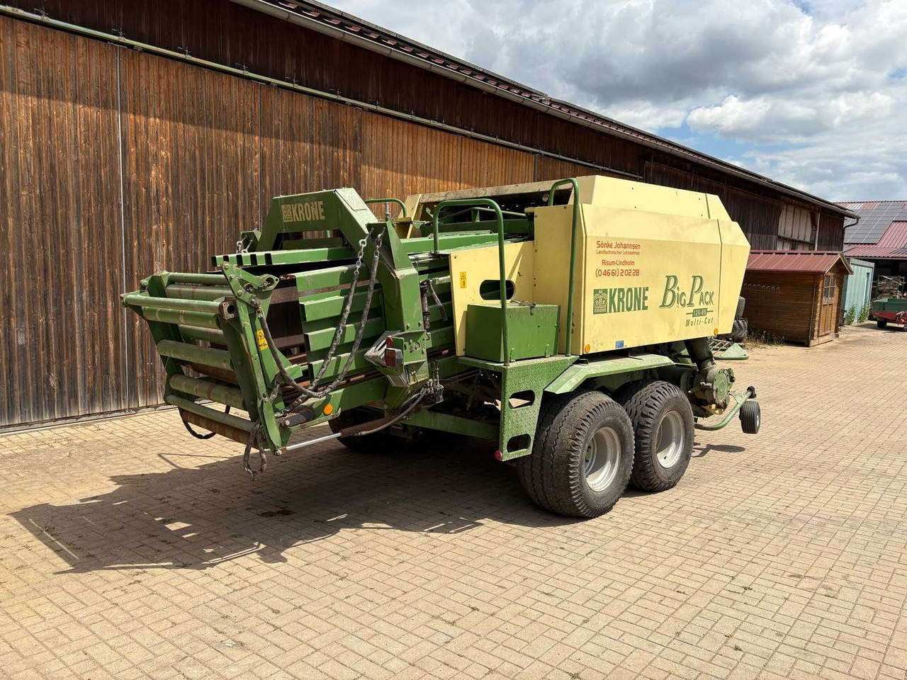 Krone Big Pack 120-80 Multi-Cut - Χορτοδετική μηχανή τετράγωνες μπάλες: φωτογραφία 5 Krone Big Pack 120-80 Multi-Cut - Χορτοδετική μηχανή τετράγωνες μπάλες: φωτογραφία 5
