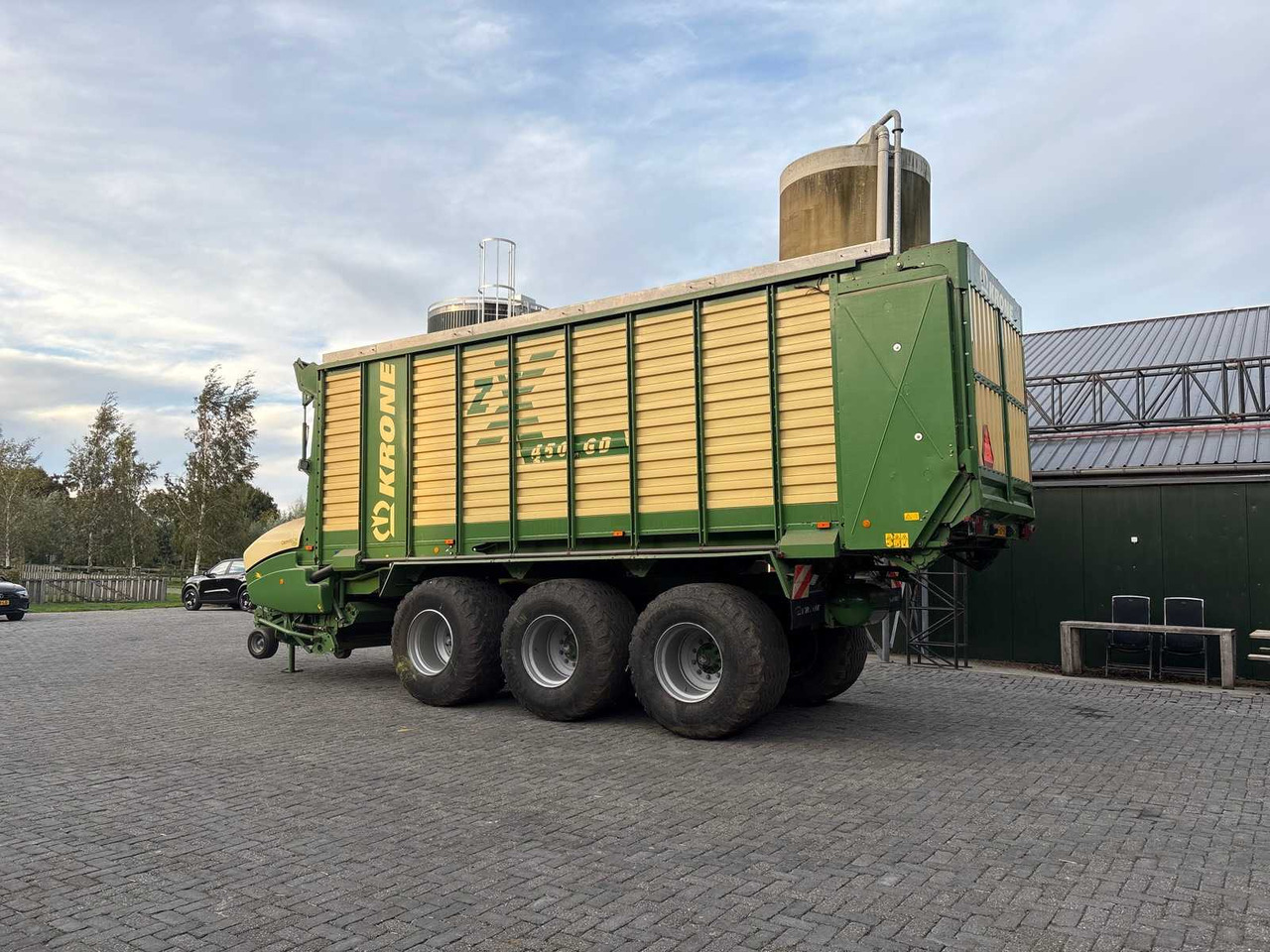 Krone ZX 450 GD - Βαγόνι ενσίρωσης: φωτογραφία 4 Krone ZX 450 GD - Βαγόνι ενσίρωσης: φωτογραφία 4