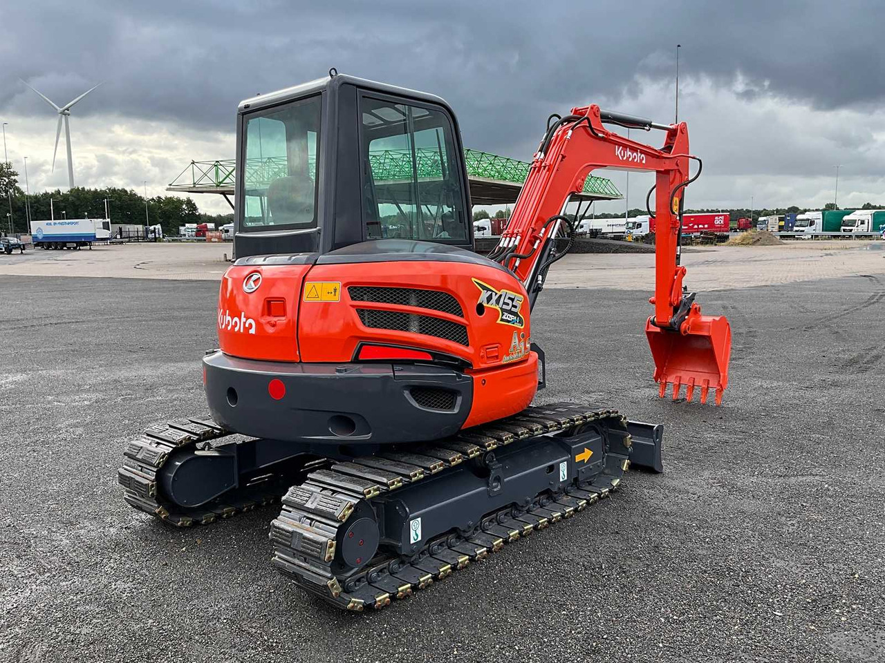 Kubota KX155-5 - Ερπυστριοφόρος εκσκαφέας: φωτογραφία 4 Kubota KX155-5 - Ερπυστριοφόρος εκσκαφέας: φωτογραφία 4