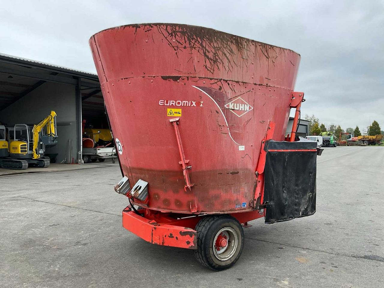 Kuhn Euromix 1270 - Ενσιροδιανομέας: φωτογραφία 5 Kuhn Euromix 1270 - Ενσιροδιανομέας: φωτογραφία 5