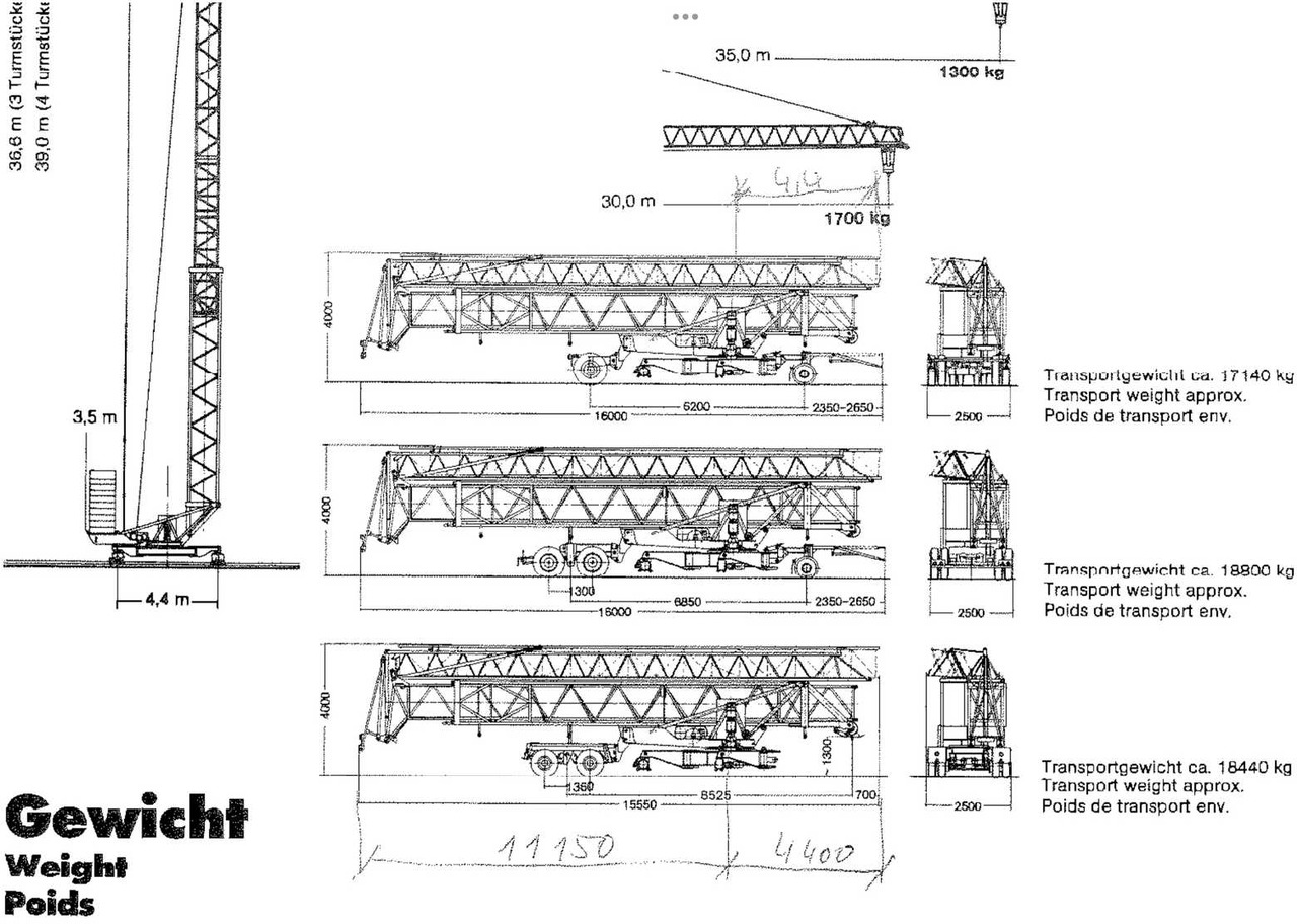 Πυργογερανός Liebherr 50 K: φωτογραφία 10