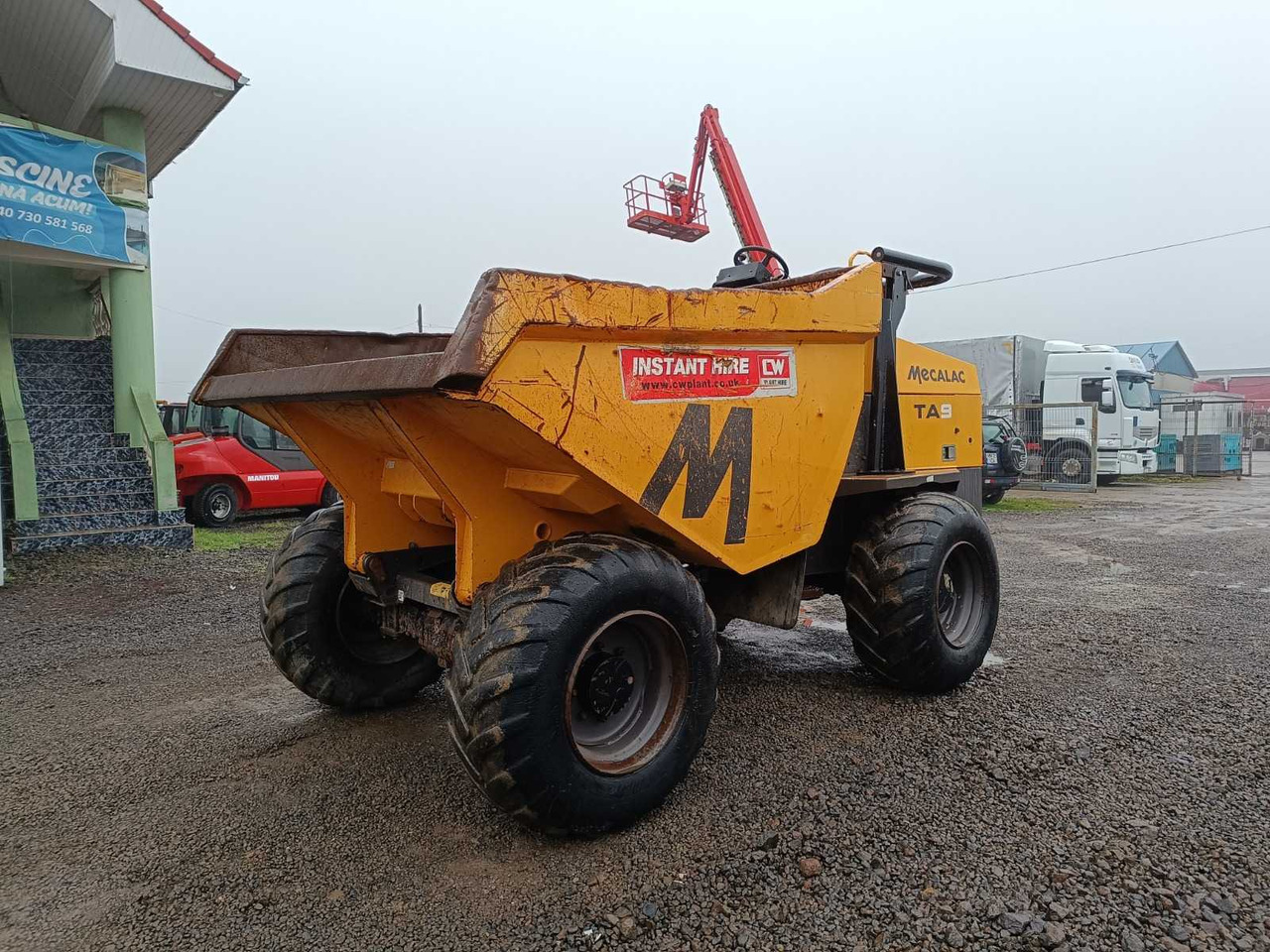 Μίνι ανατρεπόμενο MECALAC - ARTICULATED SITE DUMPER: φωτογραφία 8