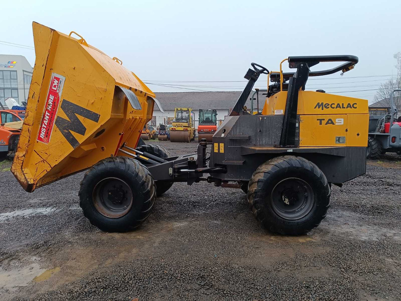 Μίνι ανατρεπόμενο MECALAC - ARTICULATED SITE DUMPER: φωτογραφία 34