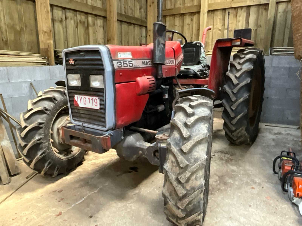 Massey-Ferguson 1986 MASSEY-FERGUSON 355 4WD AGRICULTURAL TRACTOR - Τρακτέρ: φωτογραφία 1 Massey-Ferguson 1986 MASSEY-FERGUSON 355 4WD AGRICULTURAL TRACTOR - Τρακτέρ: φωτογραφία 1