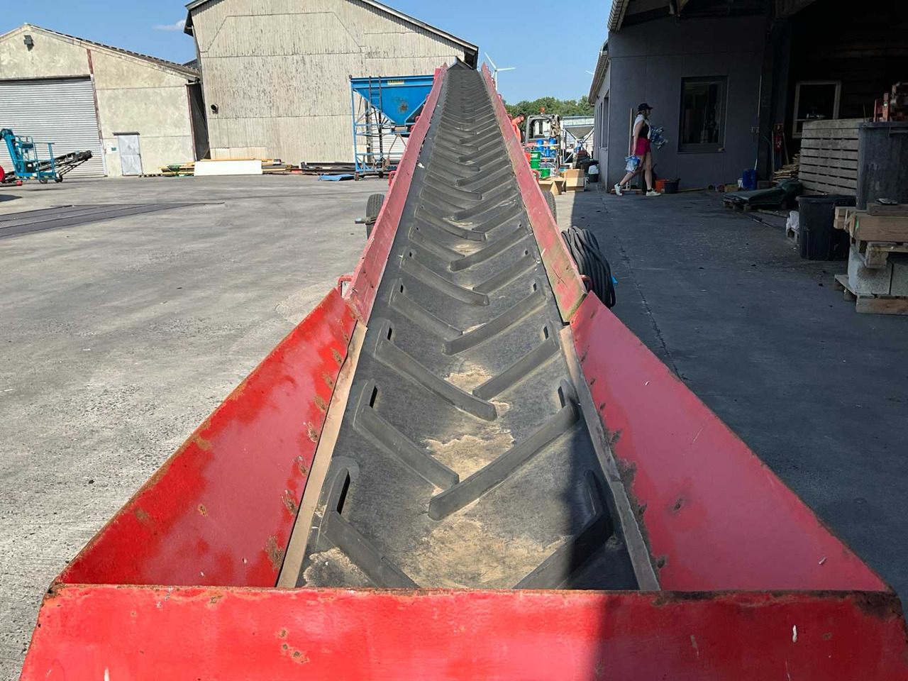 Mobile conveyor belt - toggle clamp - Μεταφορικός ιμάντας: φωτογραφία 5 Mobile conveyor belt - toggle clamp - Μεταφορικός ιμάντας: φωτογραφία 5