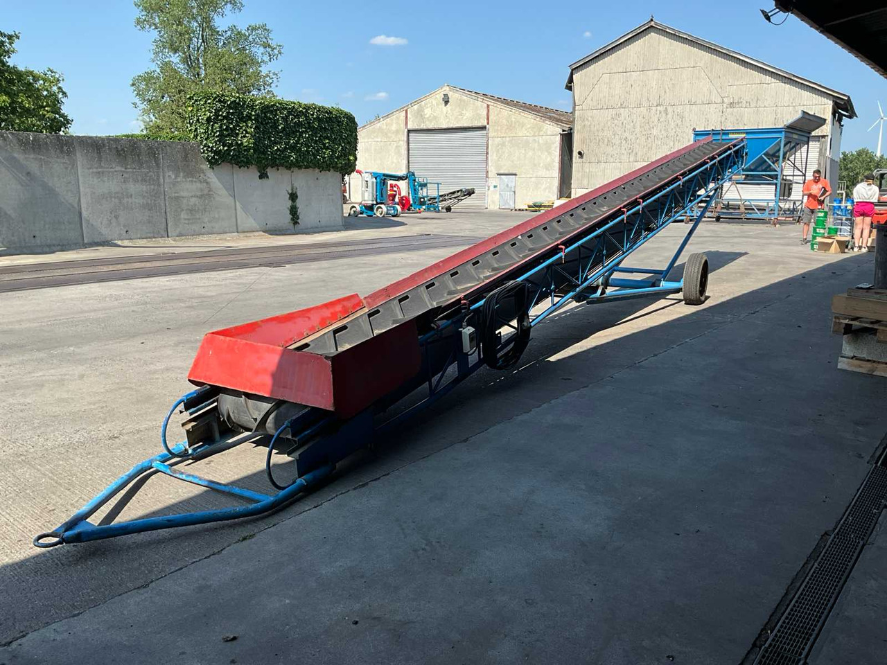 Mobile conveyor belt - toggle clamp - Μεταφορικός ιμάντας: φωτογραφία 3 Mobile conveyor belt - toggle clamp - Μεταφορικός ιμάντας: φωτογραφία 3