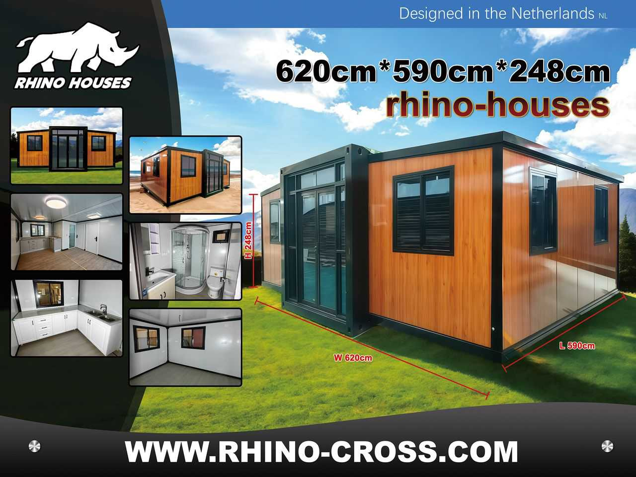Rhino Houses 36,5 m2 - Άλλα μηχανήματα: φωτογραφία 2 Rhino Houses 36,5 m2 - Άλλα μηχανήματα: φωτογραφία 2