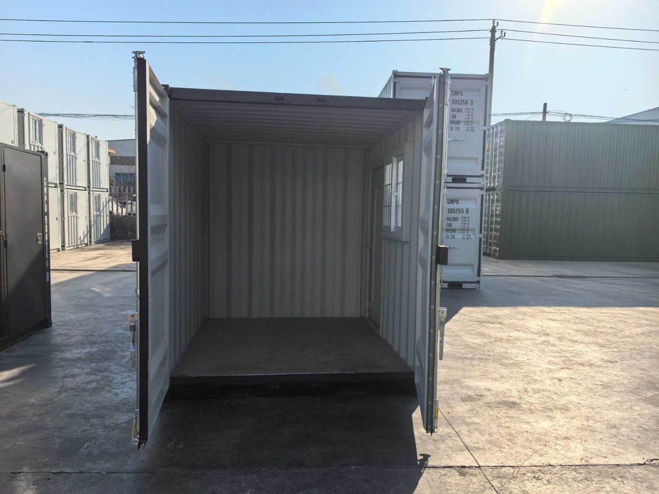Rhino-cross-containers 9ft met deur en raam - Εμπορευματοκιβώτιο: φωτογραφία 5 Rhino-cross-containers 9ft met deur en raam - Εμπορευματοκιβώτιο: φωτογραφία 5