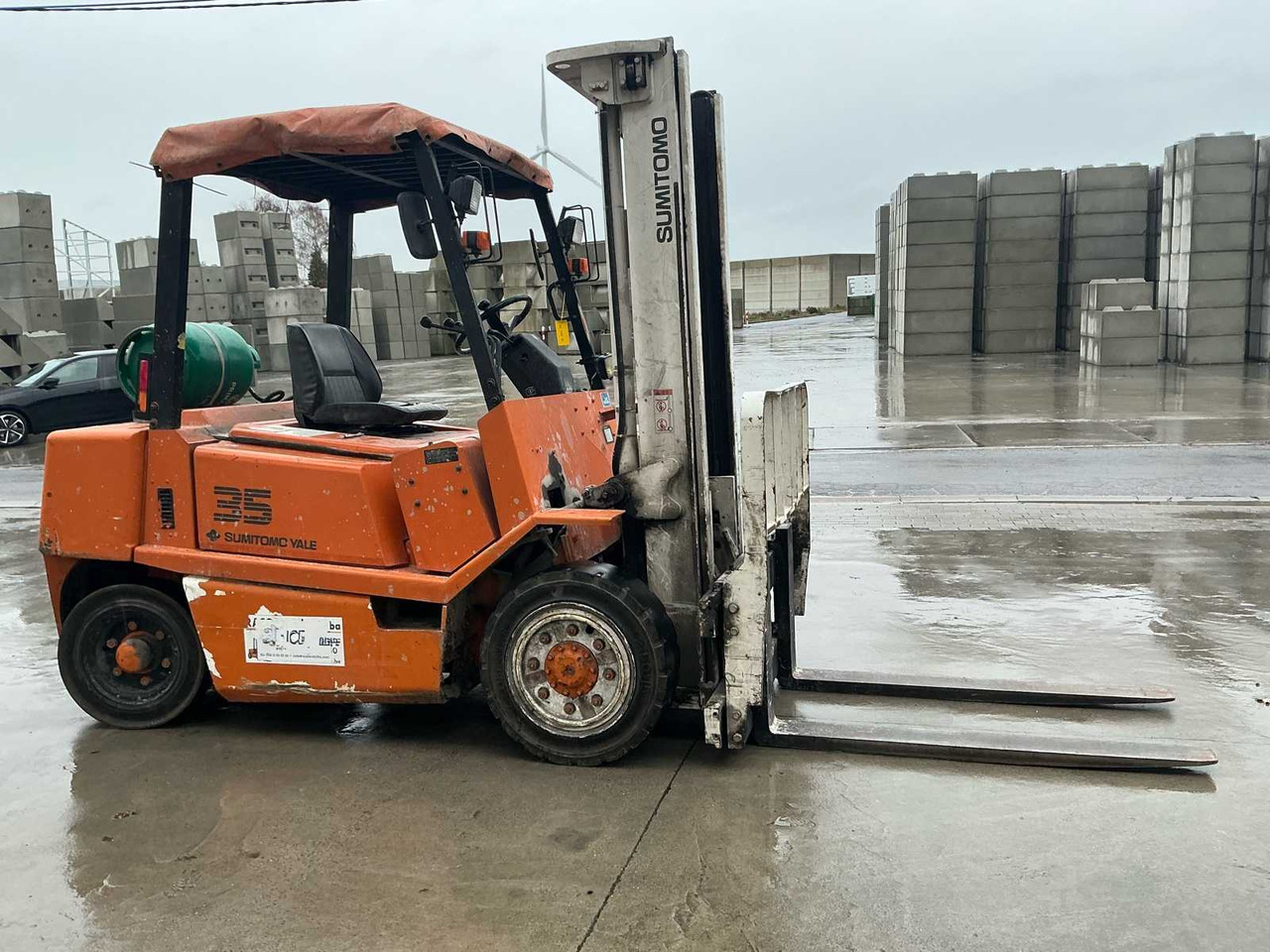 SUMITOMO YALE 35 (22-FL35P VII) FORKLIFT - Περονοφόρο όχημα: φωτογραφία 5 SUMITOMO YALE 35 (22-FL35P VII) FORKLIFT - Περονοφόρο όχημα: φωτογραφία 5