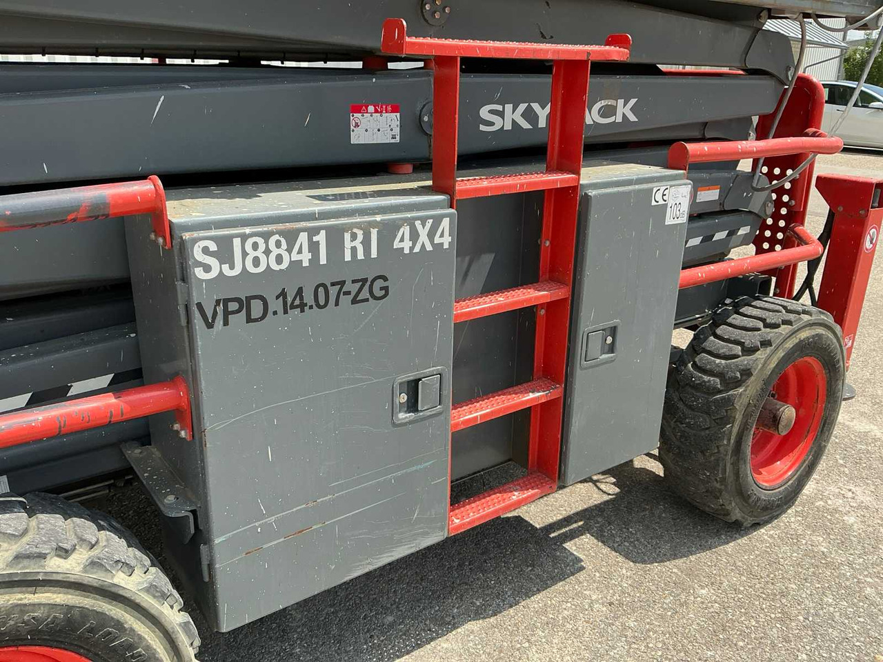 Πλατφόρμα εναέρια Skyjack SJ8841 RT 4x4: φωτογραφία 6