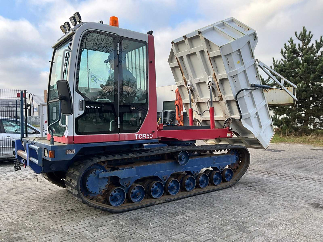 Μίνι ανατρεπόμενο TEKEUCHI TCR50 ROTARY TRACK DUMPER: φωτογραφία 8