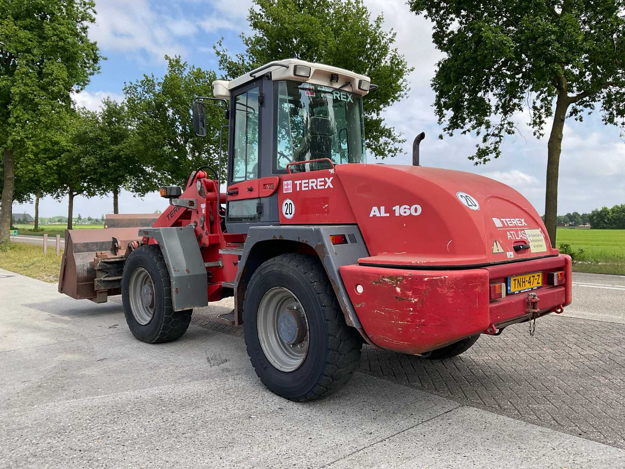 Terex AL 160 - Ελαστιχοφόρος φορτωτής: φωτογραφία 3 Terex AL 160 - Ελαστιχοφόρος φορτωτής: φωτογραφία 3